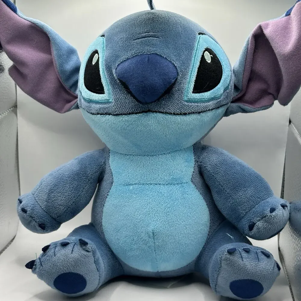 Disney Lilo & Stitch Stitch Blue Plush Stuffed Animal Small 12 in.